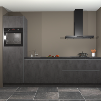 Beton antraciet greeploze keuken Belize 41862