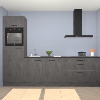 Beton antraciet keuken Belize 41863