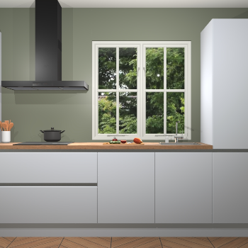 Sneeuwwit Greeploze keuken Taranto 40291