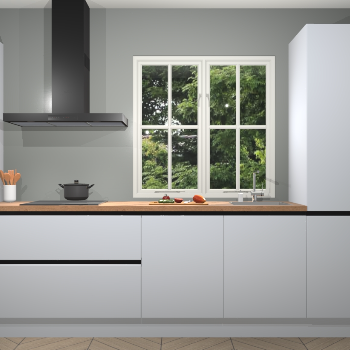 Sneeuwwit Greeploze keuken Taranto 40294