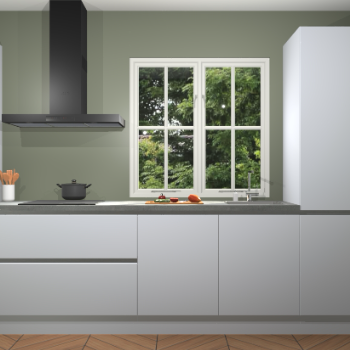 Sneeuwwit Greeploze keuken Taranto 40333