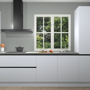 Sneeuwwit Greeploze keuken Taranto 40336