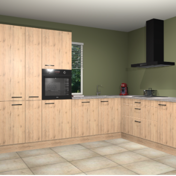 Madera natuur keuken India 42031