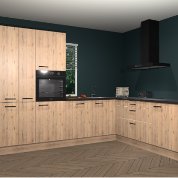 Madera natuur keuken India 42036