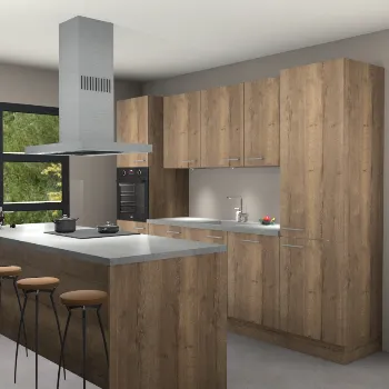 Chocolade eiken keuken Lima 24780