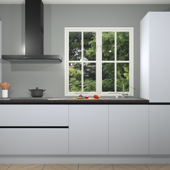 Sneeuwwit Greeploze keuken Taranto 40342