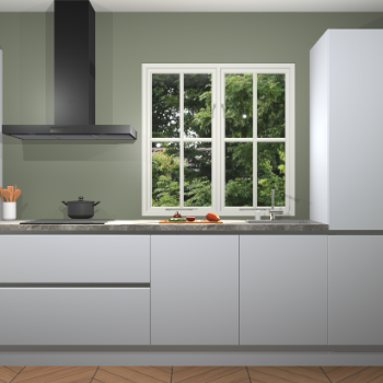 Sneeuwwit Greeploze keuken Taranto 40345