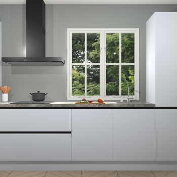 Sneeuwwit Greeploze keuken Taranto 40348