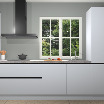 Sneeuwwit Greeploze keuken Taranto 40354