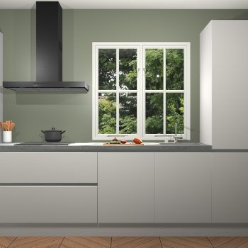 Sneeuwwit Greeploze keuken Taranto 40823