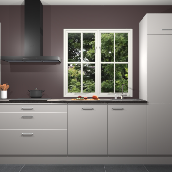 Zijdegrijze keuken Taranto 40828