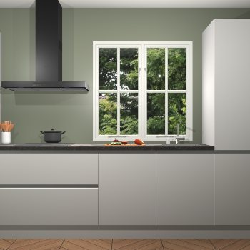 Sneeuwwit Greeploze keuken Taranto 40829