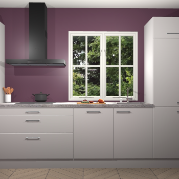 Zijdegrijze keuken Taranto 40839