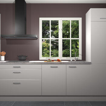 Zijdegrijze keuken Taranto 40840