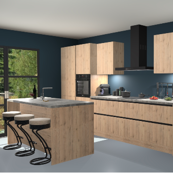 Greeploze madera natuur keuken Spanje 24222