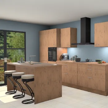 Astoria eiken keuken Spanje 24135