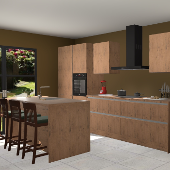 Greeploze astoria eiken keuken Spanje 24136
