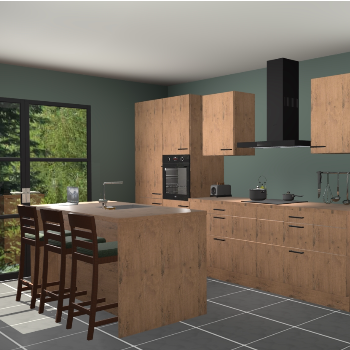 Astoria eiken keuken Spanje 24137
