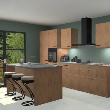 Astoria eiken keuken Spanje 24143