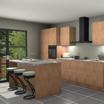 Astoria eiken keuken Spanje 24152