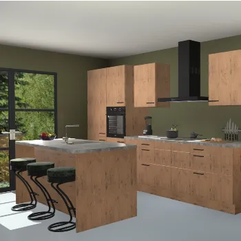 Astoria eiken keuken Spanje 24155