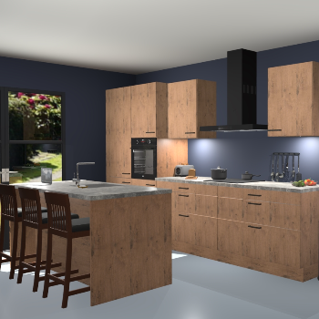Astoria eiken keuken Spanje 24156
