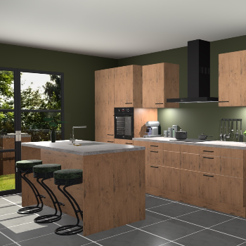 Astoria eiken keuken Spanje 24162