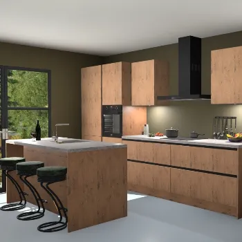 Greeploze astoria eiken keuken Spanje 24163