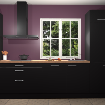 Zwarte keuken Taranto 41112