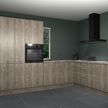 Cantaro eiken keuken India 42099