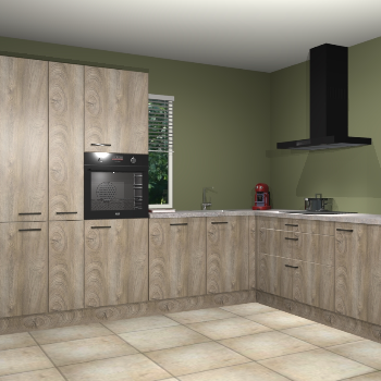 Cantaro eiken keuken India 42108