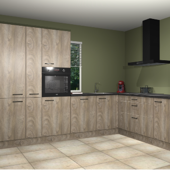 Cantaro eiken keuken India 42114