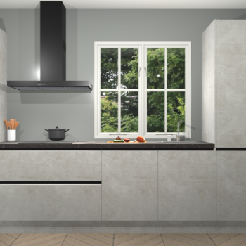 Beton Opaal Greeploze keuken Taranto 41285