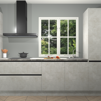 Beton Opaal Greeploze keuken Taranto 41291