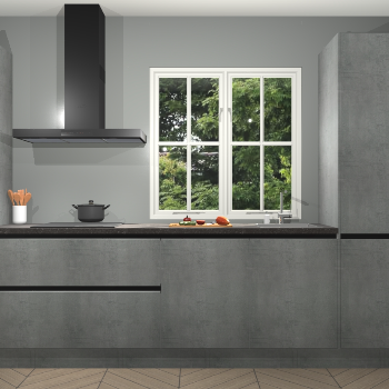 Beton Parelgrijs Greeploze keuken Taranto 41345