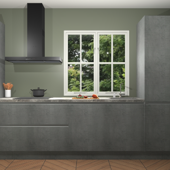 Beton Parelgrijs Greeploze keuken Taranto 41348