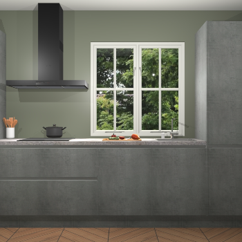 Beton Parelgrijs Greeploze keuken Taranto 41354