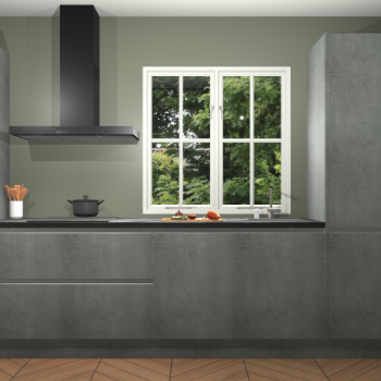 Beton Parelgrijs Greeploze keuken Taranto 41360