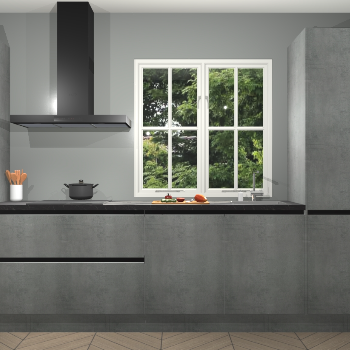 Beton Parelgrijs Greeploze keuken Taranto 41363