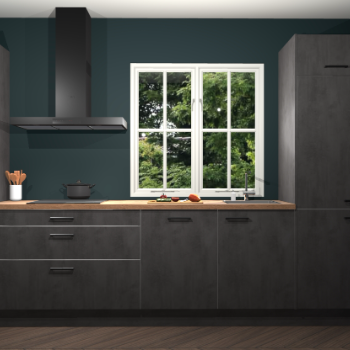 Beton Antraciet keuken Taranto 41374