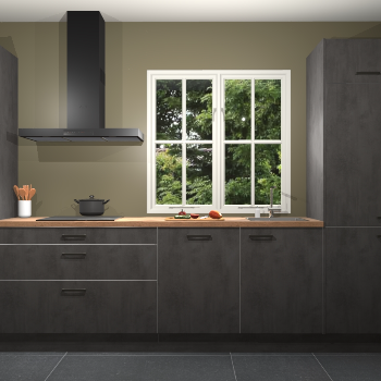 Beton Antraciet keuken Taranto 41375