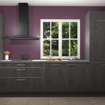 Beton Antraciet keuken Taranto 41382