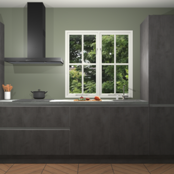 Beton Antraciet Greeploze keuken Taranto 41410