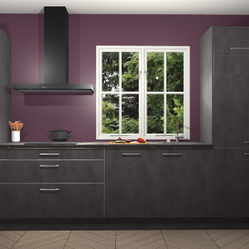 Beton Antraciet keuken Taranto 41414