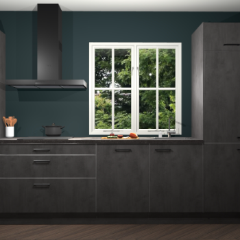 Beton Antraciet keuken Taranto 41417