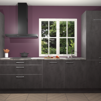 Beton Antraciet keuken Taranto 41420