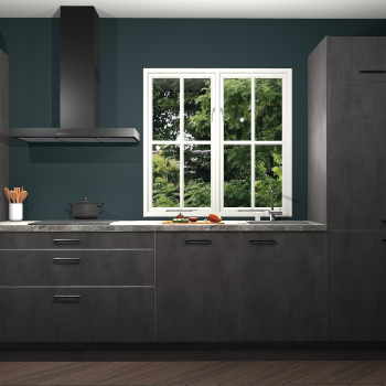 Beton Antraciet keuken Taranto 41423