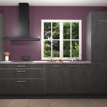 Beton Antraciet keuken Taranto 41426