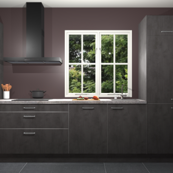 Beton Antraciet keuken Taranto 41427