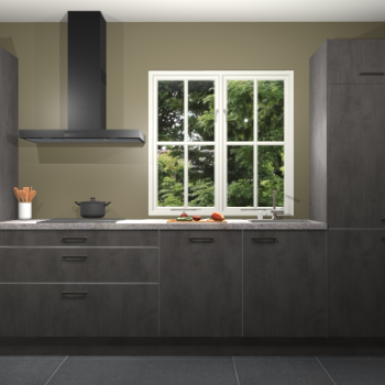 Beton Antraciet keuken Taranto 41430